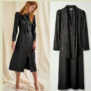 NWOT Le Fou by Wilfred Aritzia 100% Silk Floral Maxi Dress - Size 2